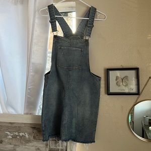Cute denim overall dress for summer⭐️